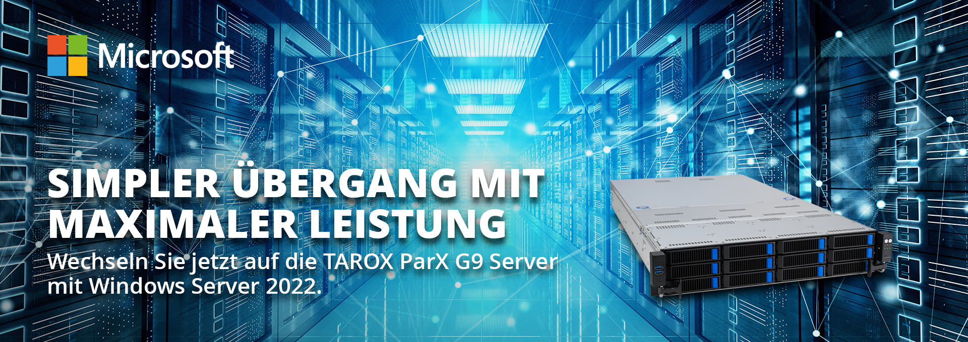 TAROX ParX G9 Server mit Windows Server 2022
